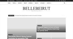 Desktop Screenshot of en.bellebeirut.com